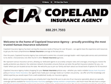 Tablet Screenshot of copelandinsurance.net
